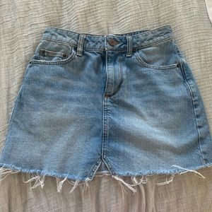 Denim skirt